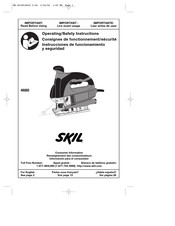 Skil 4680 Instrucciones De Funcionamiento Y Seguridad