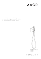 Axor Starck Organic 12626 1 Serie Instrucciones De Montaje