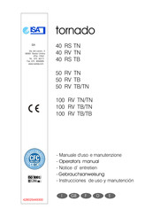 ISA tornado 100 RV TB/TN Instrucciones De Uso