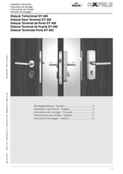 hafele Dialock DT 400 Instrucciones De Montaje