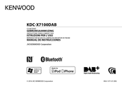 Kenwood KDC-X7100DAB Manual De Instrucciones