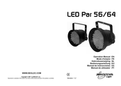 JB Systems Light LED Par 64 Manual De Instrucciones