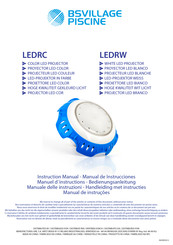 BSVILLAGE LEDRW Manual De Instrucciones