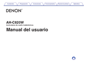 Denon AH-C820W Manual Del Usuario
