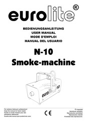 EuroLite N-10 Manual Del Usuario