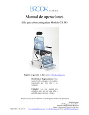 BRODA Seating CS 385 Manual De Operaciones