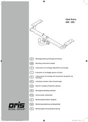 Bosal ORIS 048-053 Instrucciones De Montaje