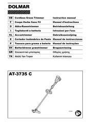 Dolmar AT-3735 C Manual De Instrucciones