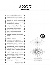 Hansgrohe AXOR ShowerHeaven 970 10621800 Instrucciones De Montaje