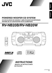 JVC RV-NB20B Manual De Instrucciones