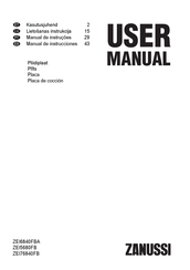 Zanussi ZEI5680FB Manual De Instrucciones