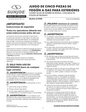 sunjoe SJ-PSGB Manual Del Operador