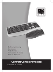 Speedlink Comfort Combo Keyboard Instrucciones De Manejo
