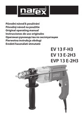 Narex EV 13 F-H3 Instrucciones De Uso