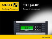 Stabila TECH 500 DP Manual De Instrucciones