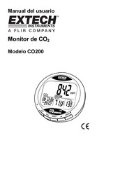 Extech Instruments CO200 Manual Del Usuario