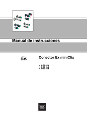 Stahl Conector Ex miniClix 8591/4 Manual De Instrucciones