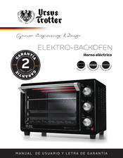Ursus trotter UT-BACKOFEN26 Manuales | ManualsLib