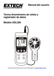 Extech Instruments SDL300 Manual Del Usuario