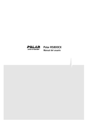 Polar RS800CX Manual Del Usuario