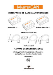 TECHNOTON MasterCAN V-GATE Manual De Instrucciones