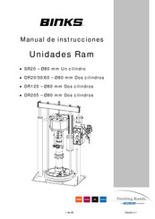 Binks DR20 Manual De Instrucciones