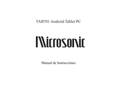 Microsonic TAB701 Manual De Instrucciones