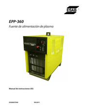 ESAB EPP-360 Manual De Instrucciones