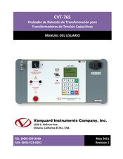 Vanguard Instruments Company CVT-765 Manual Del Usuario