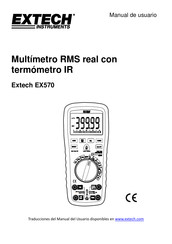 Extech Instruments EX570 Manual De Usuario