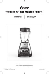 Oster TEXTURE SELECT MASTER SERIE Manual Del Usuario