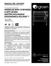 Groen BPP-40G Manual Del Usuario