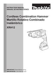 Makita XRH12 Manual De Instrucciones