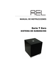 REL T Zero Serie Manual De Instrucciones