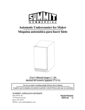 Summit Commercial BIM-44 Manual Del Usuario