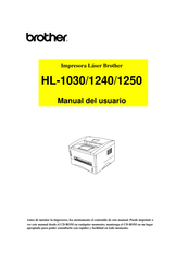 Brother HL-11240 Manual Del Usuario