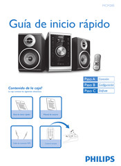 Philips MCM285 Guia De Inicio Rapido