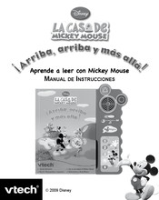 VTech Disney LA CASA DE MICKEY MOUSE Manual De Instrucciones