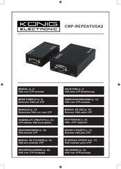 König Electronic CMP-REPEATVGA2 Manual De Uso