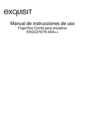 Exquisit EKGC270/70-4EA++ Manual De Instrucciones De Uso