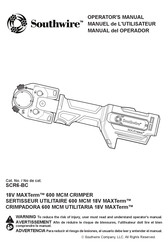 Southwire SCR6-BC Manual Del Operador