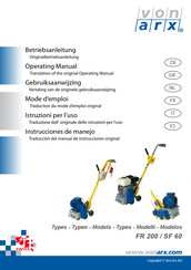 Von Arx SF 60 Instrucciones De Manejo