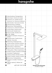 Hansgrohe Raindance Select Showerpipe 27112000 Modo De Empleo/Instrucciones De Montaje