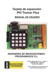 MSE mPIC Trainer Plus Manual De Usuario