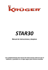 Kruger Star30 Manual De Instrucciones Y Despiece