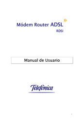 TELEFONICA RDSI Manual De Usuario