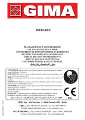 Gima INFRAREX Manual De Uso Y Mantenimiento