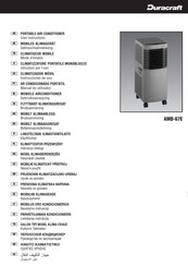 Duracraft AMD-67E Instrucciones De Uso