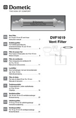 Dometic DVF1619 Manual De Instrucciones