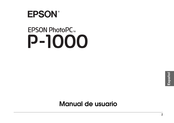 Epson PhotoPC P-1000 Manual De Usuario